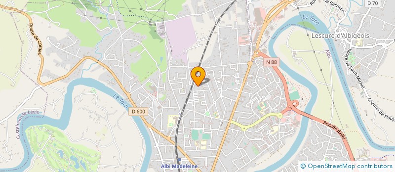 localisation de l'entreprise TANGUEDIA à ALBI