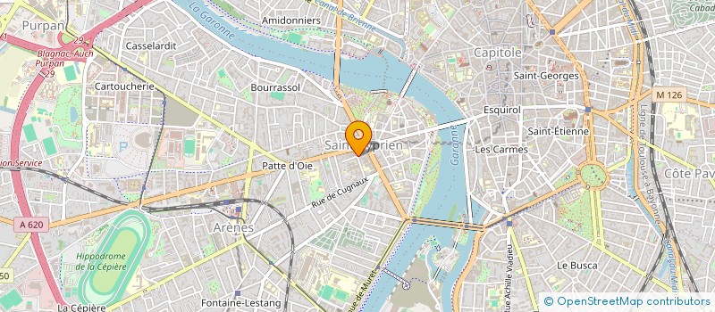 localisation de l'entreprise TANGUEROS à TOULOUSE