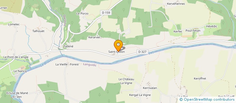 localisation de l'entreprise TANGUY à PLUMELIAU-BIEUZY