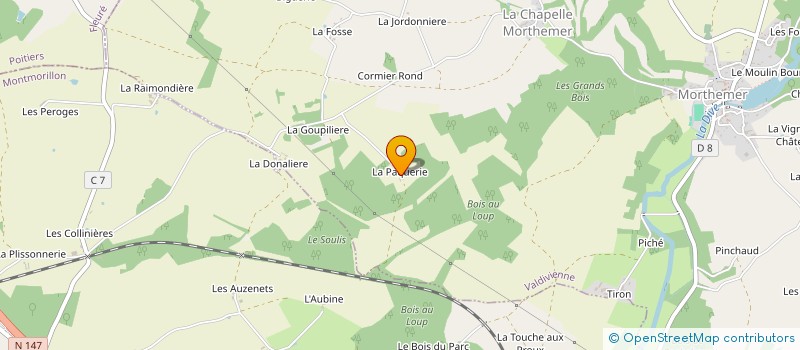 localisation de l'entreprise TANGUY à VALDIVIENNE