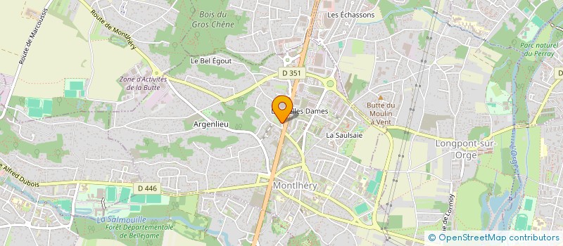 localisation de l'entreprise TANGUY  MONTLHERY