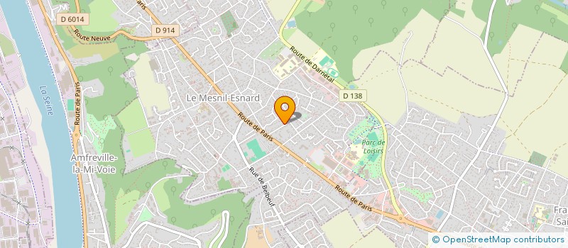 localisation de l'entreprise TANGUY  LE MESNIL-ESNARD