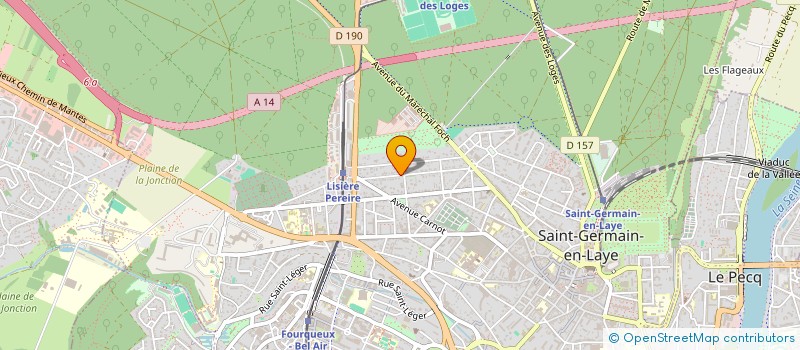 localisation de l'entreprise TANGUY DE BERNEDE CONSEIL  SAINT-GERMAIN-EN-LAYE