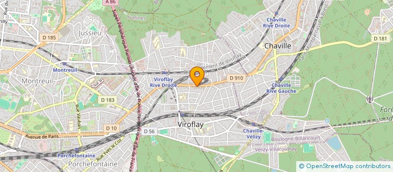 localisation de l'entreprise TANGUY DEVELOPPEMENT  VIROFLAY