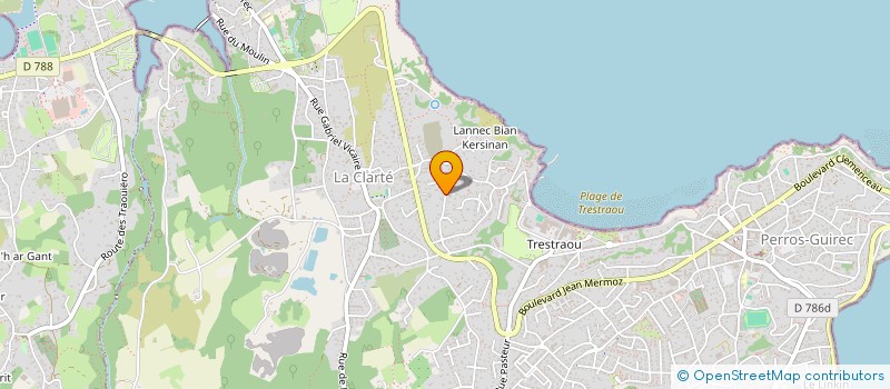 localisation de l'entreprise TANGUY FINANCIERE  PERROS-GUIREC