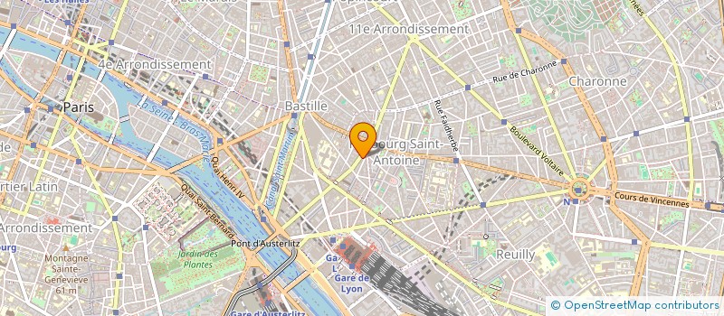 localisation de l'entreprise TANGUY L  PARIS