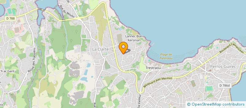 localisation de l'entreprise TANGUY ORLEANS  PERROS-GUIREC