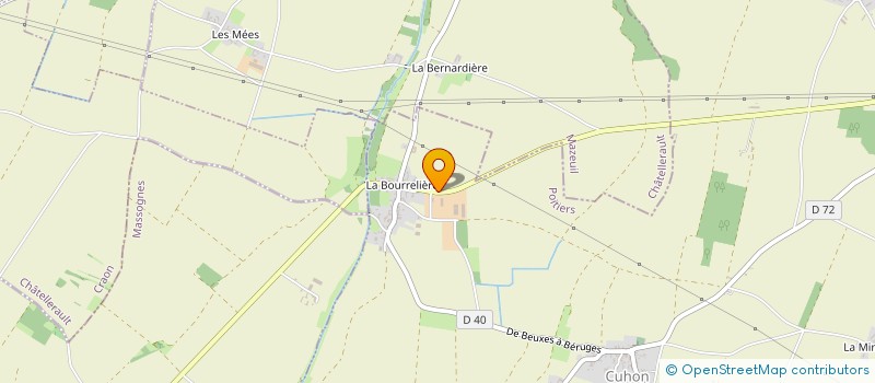 localisation de l'entreprise TANGUY OUVRARD à CUHON