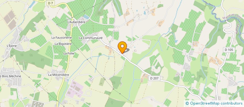 localisation de l'entreprise TANGUY PEIGNE à DIVATTE-SUR-LOIRE