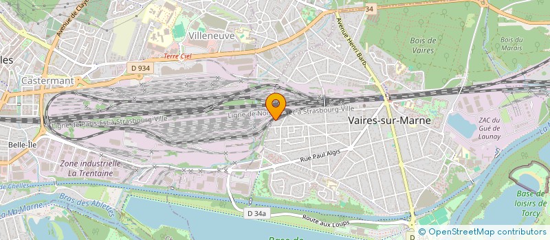 localisation de l'entreprise TANIA T GLAM HAIR  VAIRES-SUR-MARNE