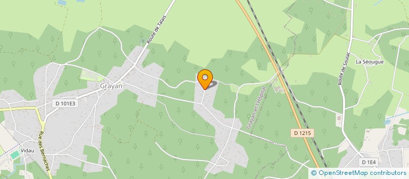 localisation de l'entreprise TANIANGELO  GRAYAN-ET-L'HOPITAL