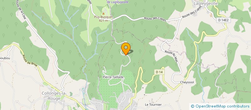 localisation de l'entreprise TANIC  MEYSSAC