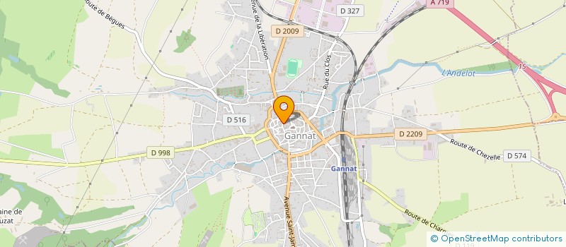 localisation de l'entreprise TANICH'S MARKET  GANNAT