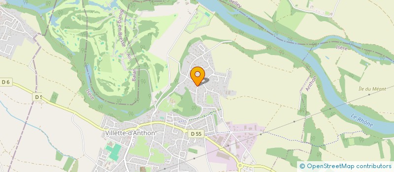 localisation de l'entreprise TANIMA  VILLETTE-D'ANTHON