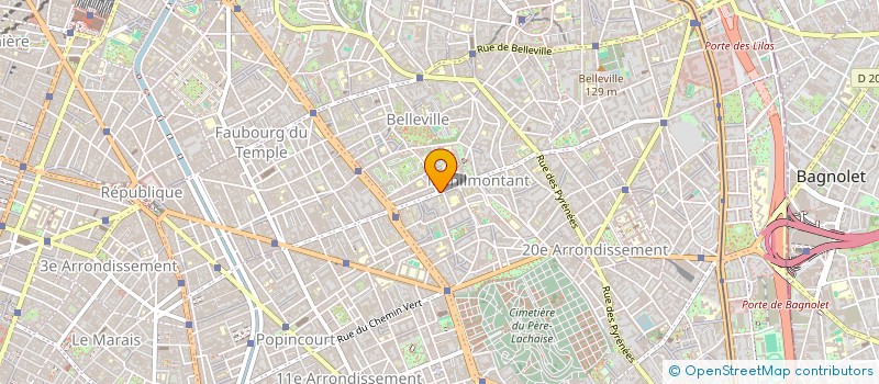 localisation de l'entreprise TANISHA  PARIS