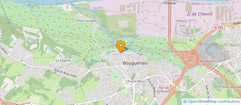 localisation de l'entreprise TANIT à BOUGUENAIS