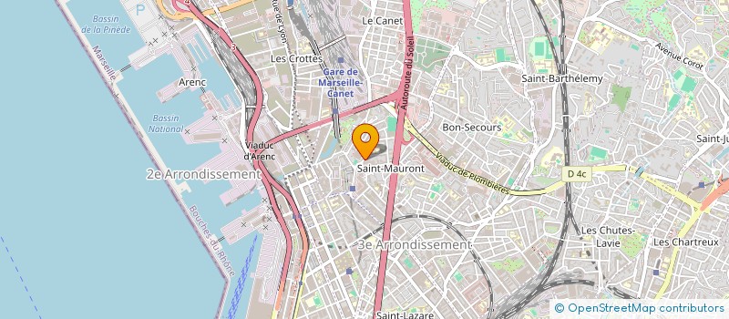 localisation de l'entreprise TANIT à MARSEILLE