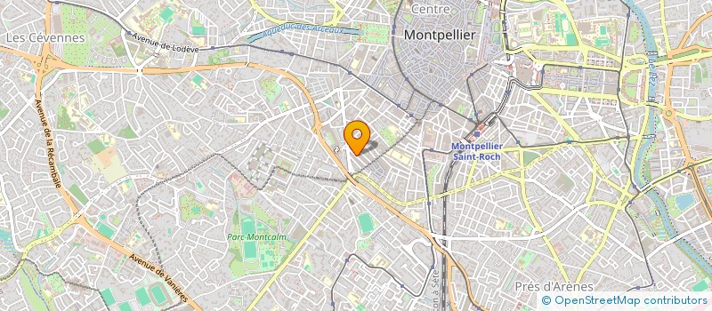 localisation de l'entreprise TANIT à MONTPELLIER