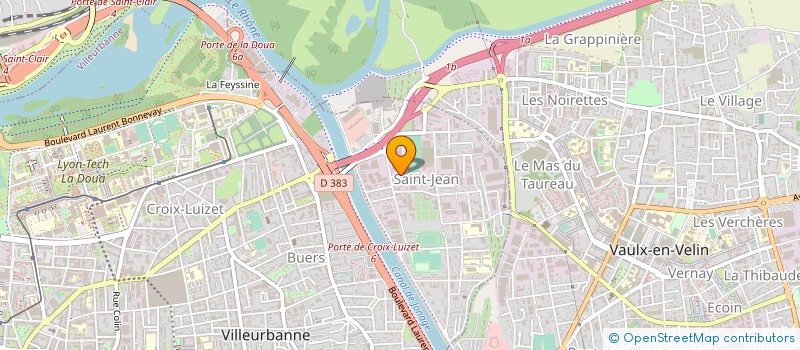 localisation de l'entreprise TANIT DISTRIBUTION  VILLEURBANNE