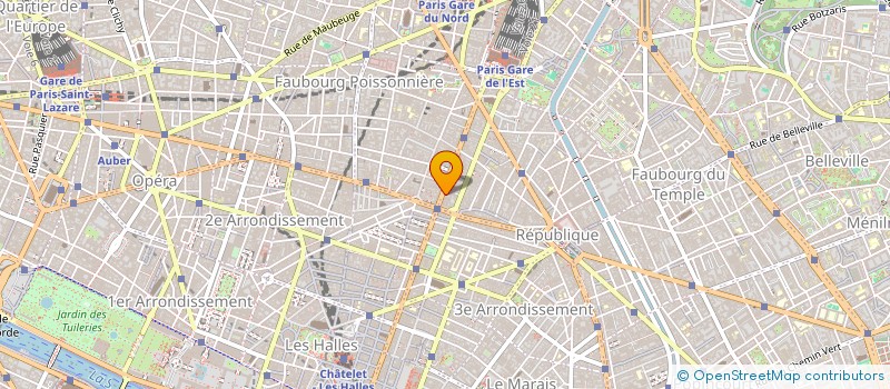 localisation de l'entreprise TANIT-ORGANISATION  PARIS