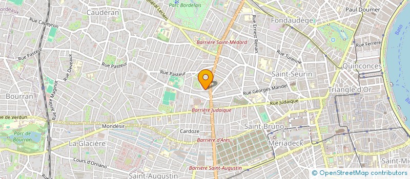 localisation de l'entreprise TANIWHA à BORDEAUX