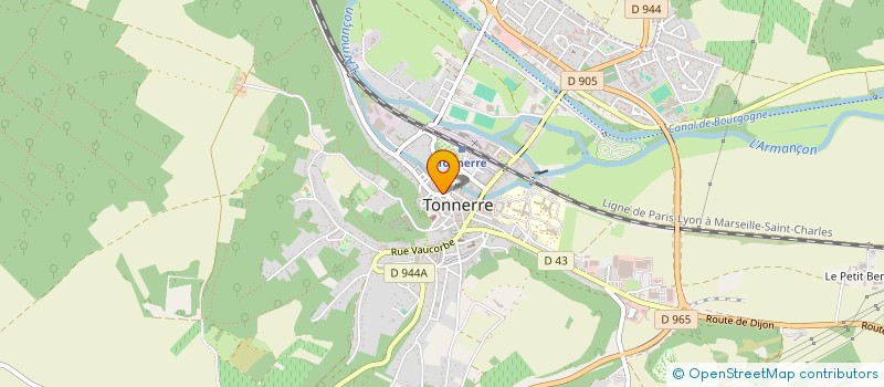 localisation de l'entreprise TANJAWII à TONNERRE
