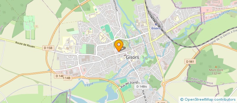 localisation de l'entreprise TANJERE à GISORS