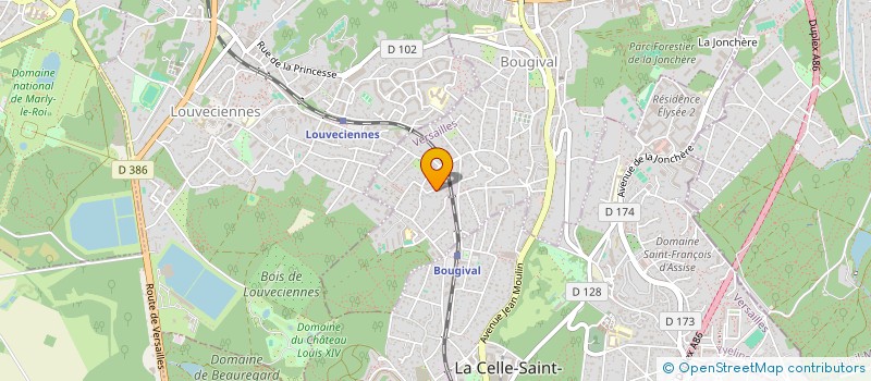 localisation de l'entreprise TANJYBLE  BOUGIVAL