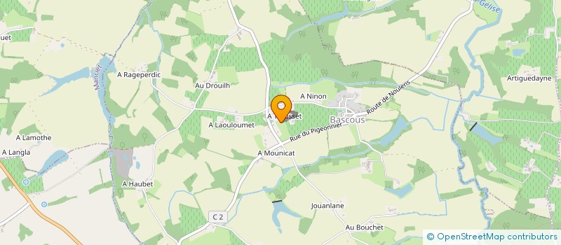 localisation de l'entreprise TANKER PRODUCTION  VIC-FEZENSAC