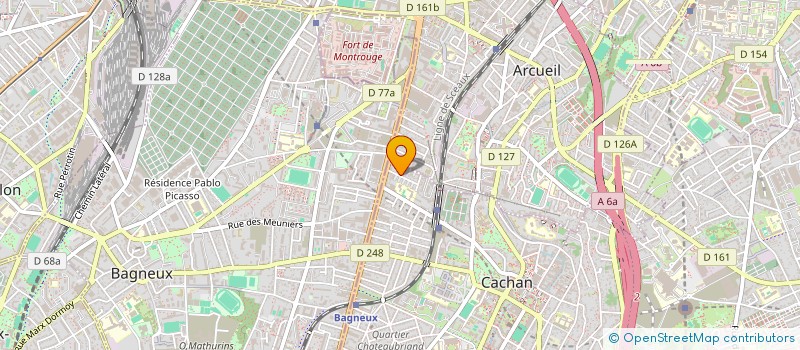 localisation de l'entreprise TANKERS  CACHAN