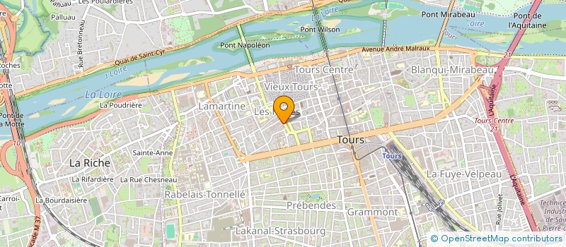 localisation de l'entreprise TANKIER  TOURS