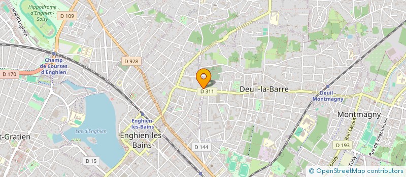 localisation de l'entreprise TANKING  DEUIL-LA-BARRE