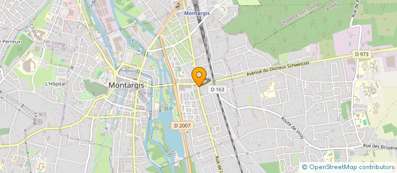localisation de l'entreprise TANKIU SAKURA à MONTARGIS