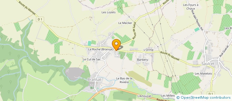 localisation de l'entreprise TANLA  BRANSAT