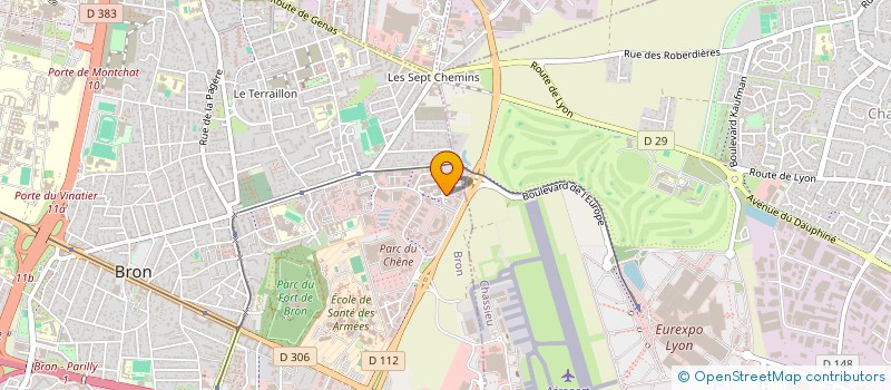 localisation de l'entreprise TANLET INTERNATIONAL HOLDING à BRON