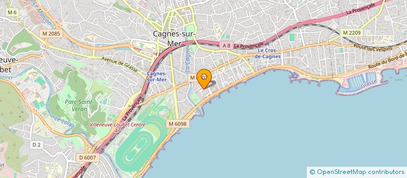 localisation de l'entreprise TANLI 2 à CAGNES-SUR-MER