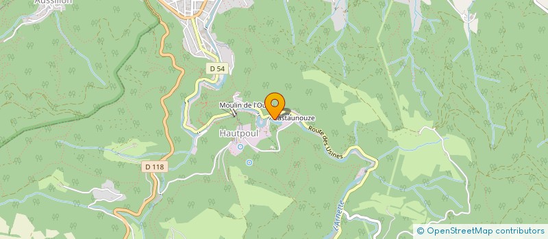 localisation de l'entreprise TANNAGE à MAZAMET