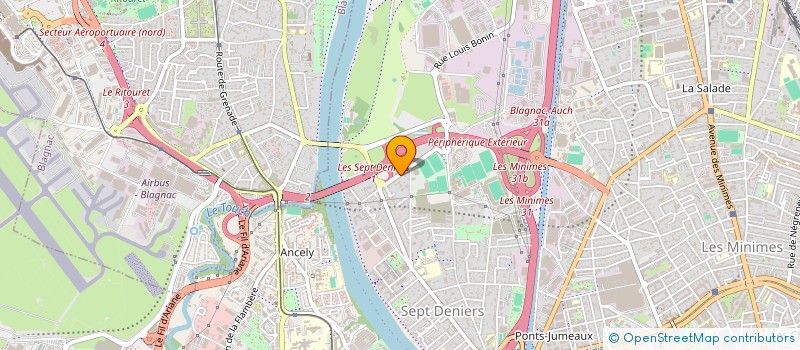 localisation de l'entreprise TANNAK AVENTURES à TOULOUSE