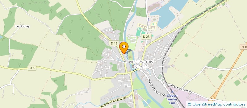 localisation de l'entreprise TANNAM à CLOYES-LES-TROIS-RIVIERES