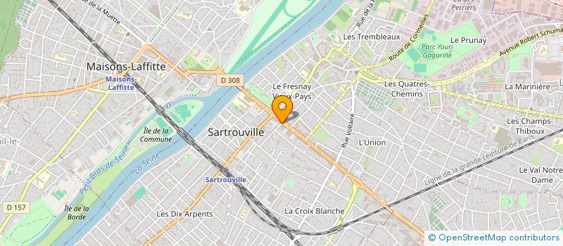 localisation de l'entreprise TANNIOU CONSULTING à SARTROUVILLE