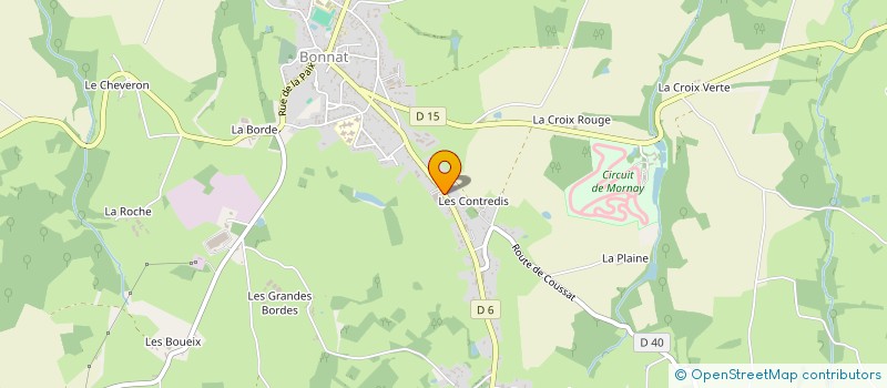 localisation de l'entreprise TANO à BONNAT
