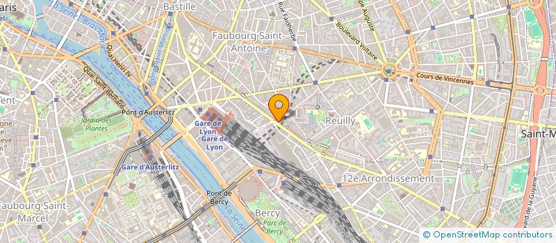 localisation de l'entreprise TANO  PARIS