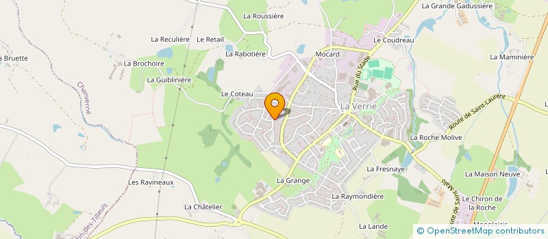 localisation de l'entreprise TANOE  CHANVERRIE