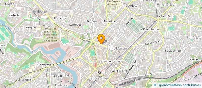 localisation de l'entreprise TANOK  BREST