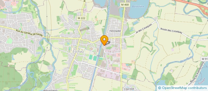 localisation de l'entreprise TANORO  ESCHAU