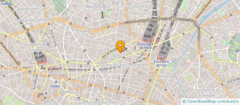 localisation de l'entreprise TANOTHE à PARIS