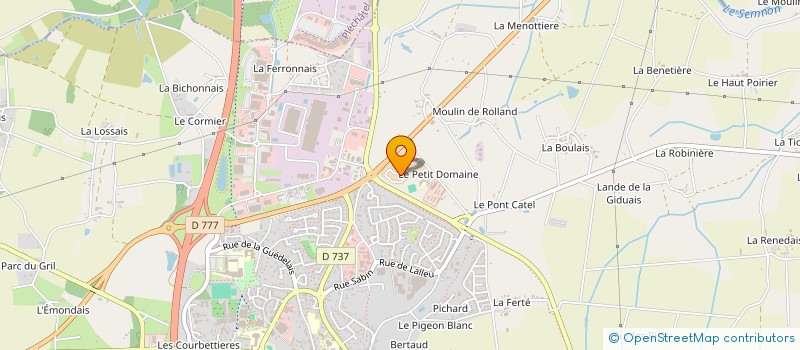 localisation de l'entreprise TANOU  BAIN-DE-BRETAGNE