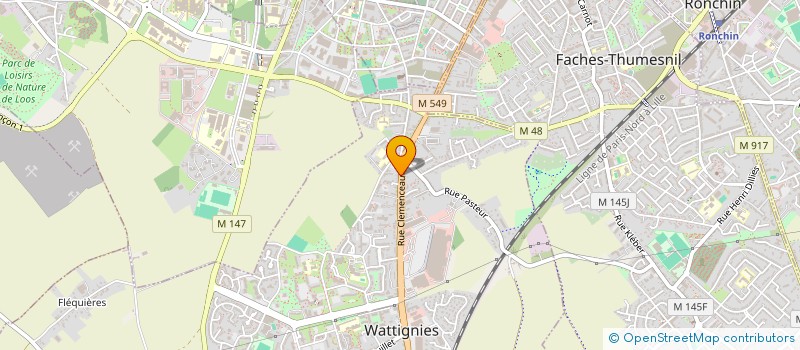 localisation de l'entreprise TANOUT IMMO  WATTIGNIES