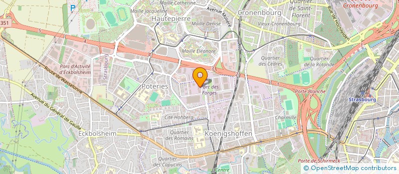 localisation de l'entreprise TANOVAN HOLDING  STRASBOURG