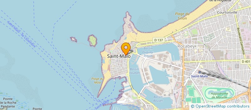 localisation de l'entreprise TANPOPO à SAINT-MALO